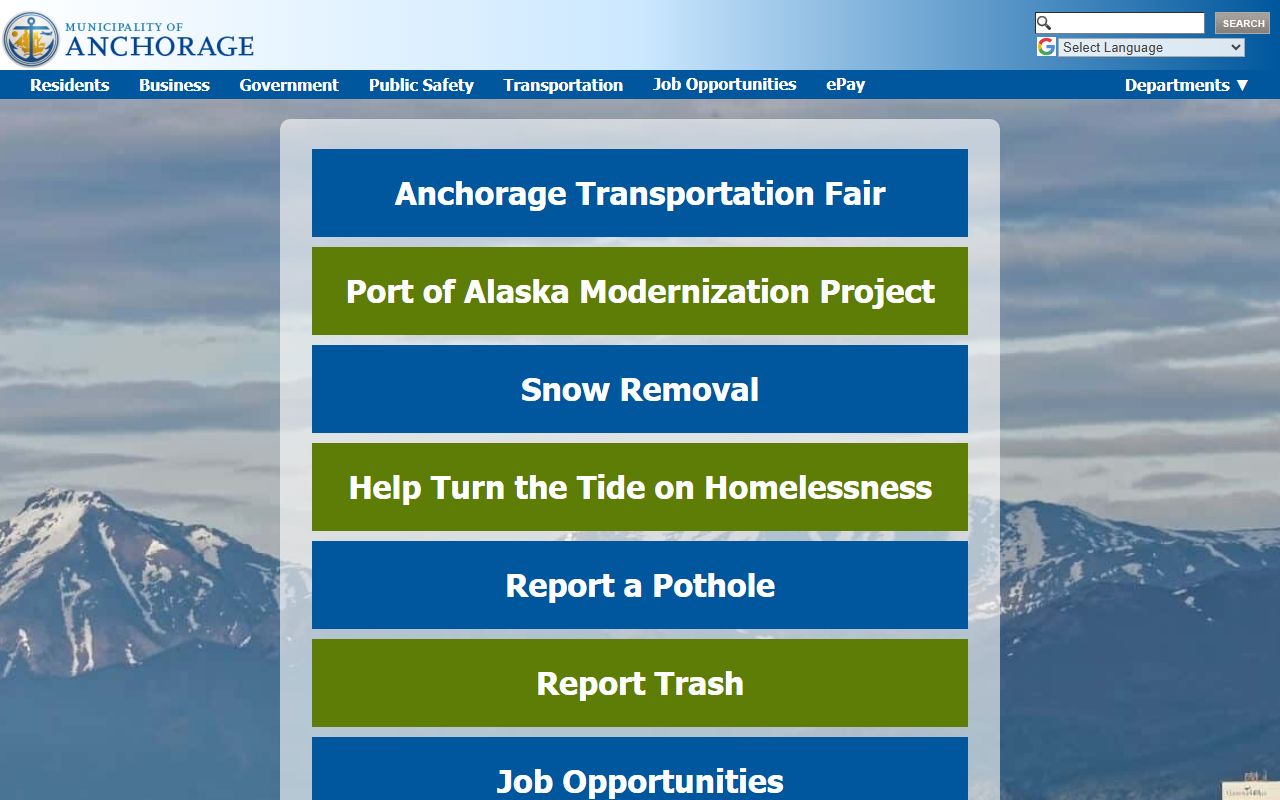 Municipality of Anchorage Eagle River bankruptcy records