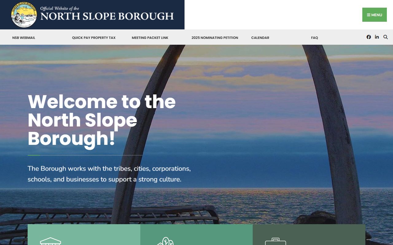 North Slope Borough bankruptcy records official government website