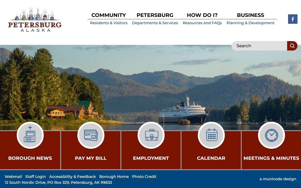 Petersburg Borough bankruptcy records local government website