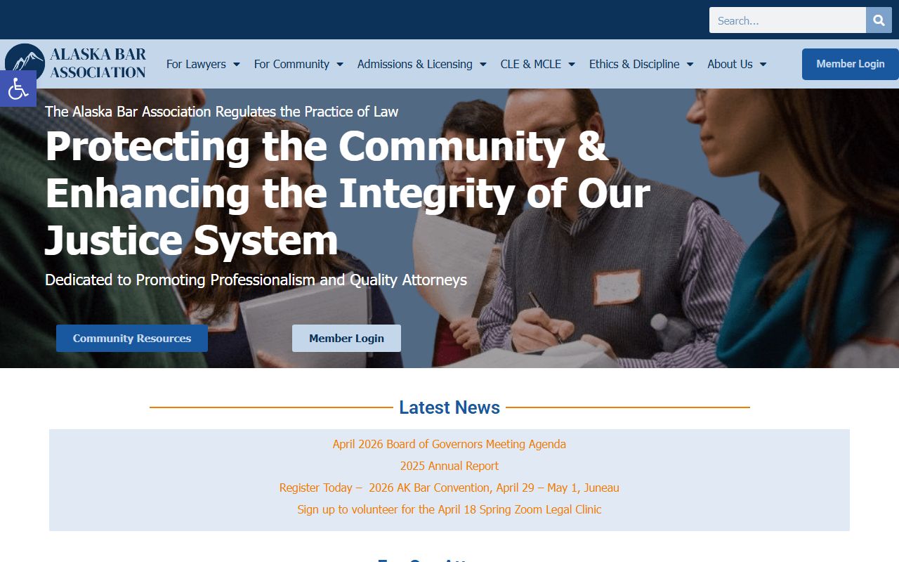 Alaska Bar Association lawyer referral for bankruptcy records cases